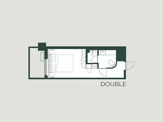 DUBLEの間取り図